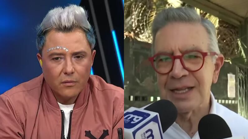 Sergio Rojas y Joaquín Lavín Infante | Captura: Que te lo digo y Meganoticias