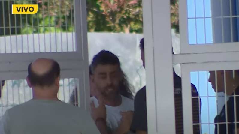 Jorge Valdivia en la Cárcel de Rancagua | Captura: T13 de Canal 13