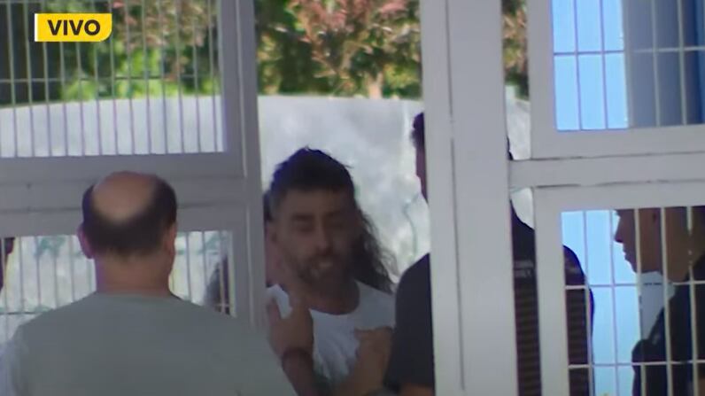 Jorge Valdivia en la Cárcel de Rancagua | Captura: T13 de Canal 13