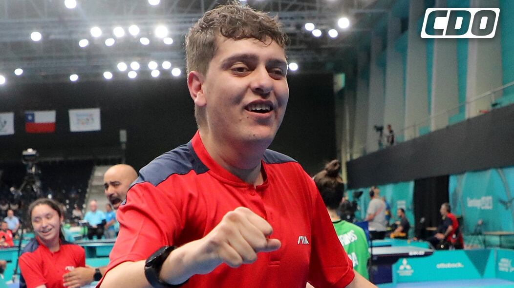 El deportista chileno alcanzó esta jornada el número uno del ranking mundial del paratenis de mesa al ganar el ITTF Para Elite Spokane 2025, disputado en EE.UU.