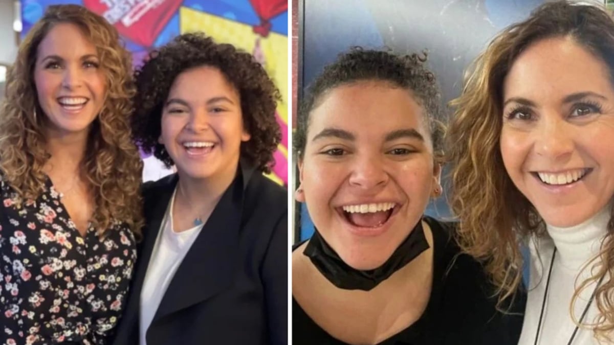 Lucerito Mijares bailó junto con su madre, Lucero