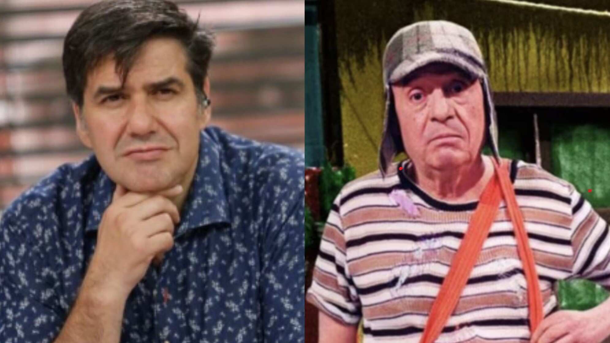 Jaime Coloma y "El Chavo del 8"
