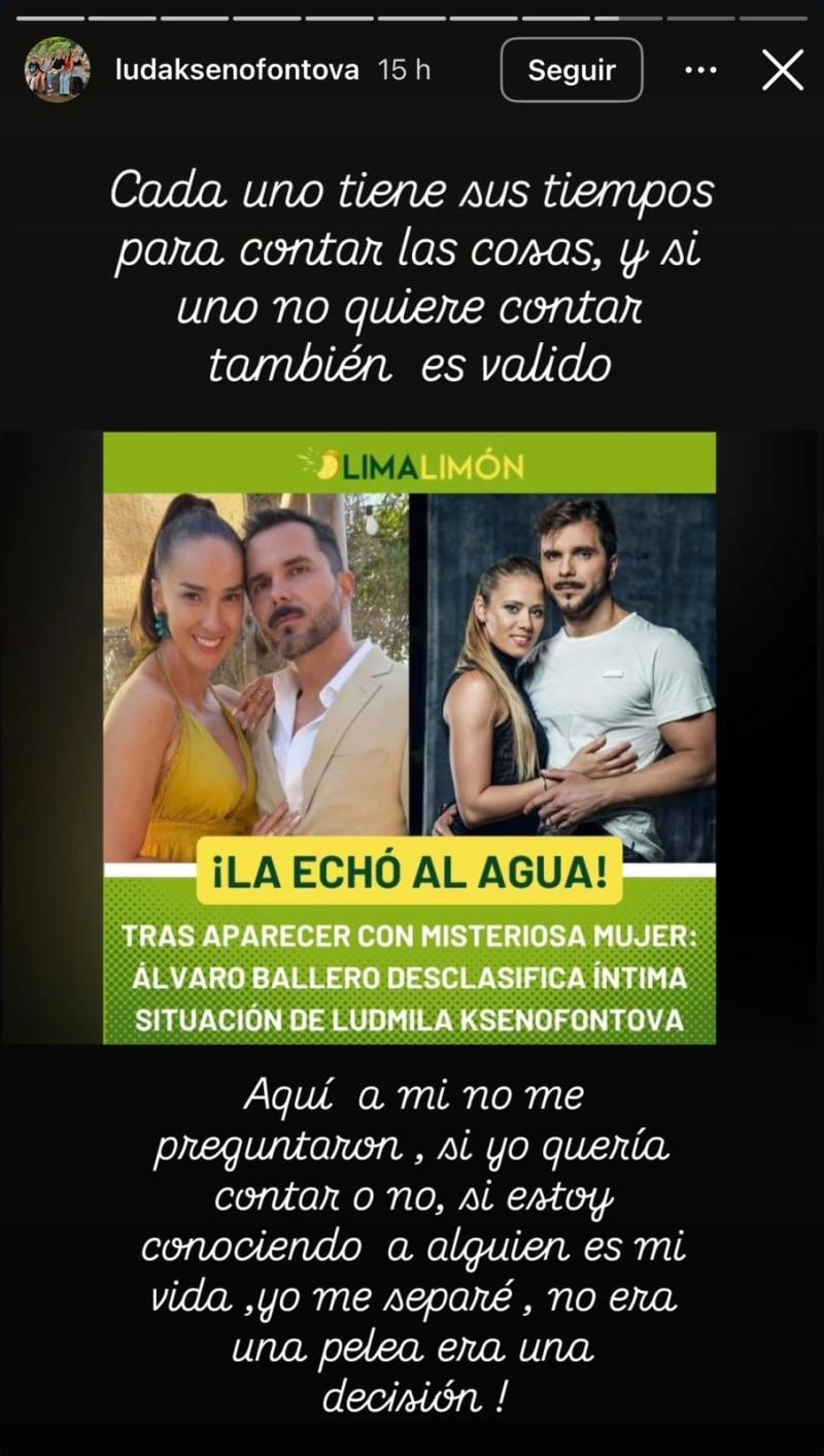 Ludmila Ksenofontova vía Instagram