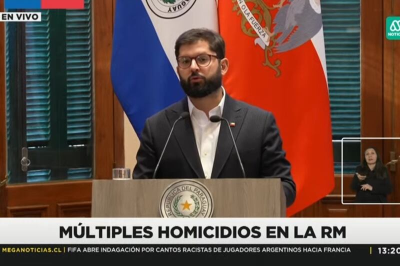El mandatario valoró las medidas tomadas por el Gobierno tras la balacera que acabó con la vida de cinco personas en Lampa, y cuestionó a la oposición por pedir la renuncia de funcionarios del ministerio de Interior; y al senador José Miguel Insulza, por pedir que se levante el Estado de Sitio en la RM.