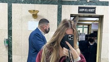 Coté López en el centro