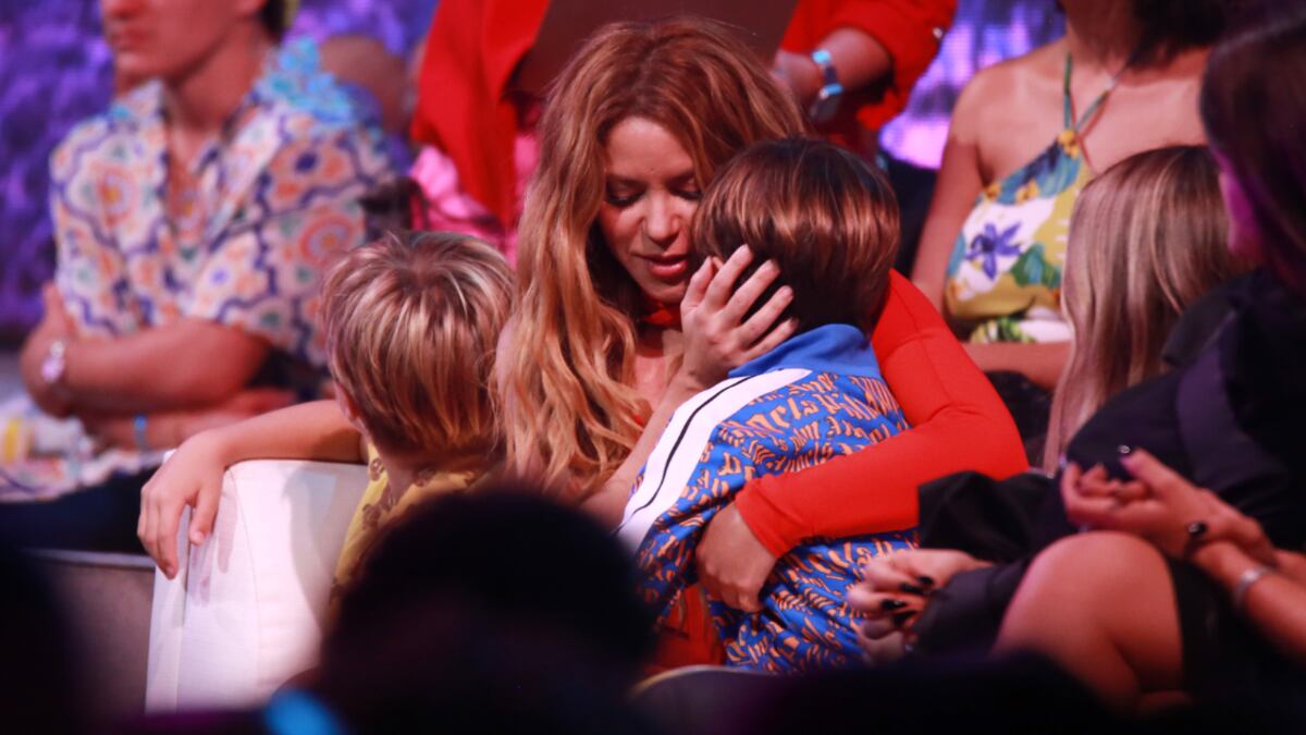 Shakira y sus hijos