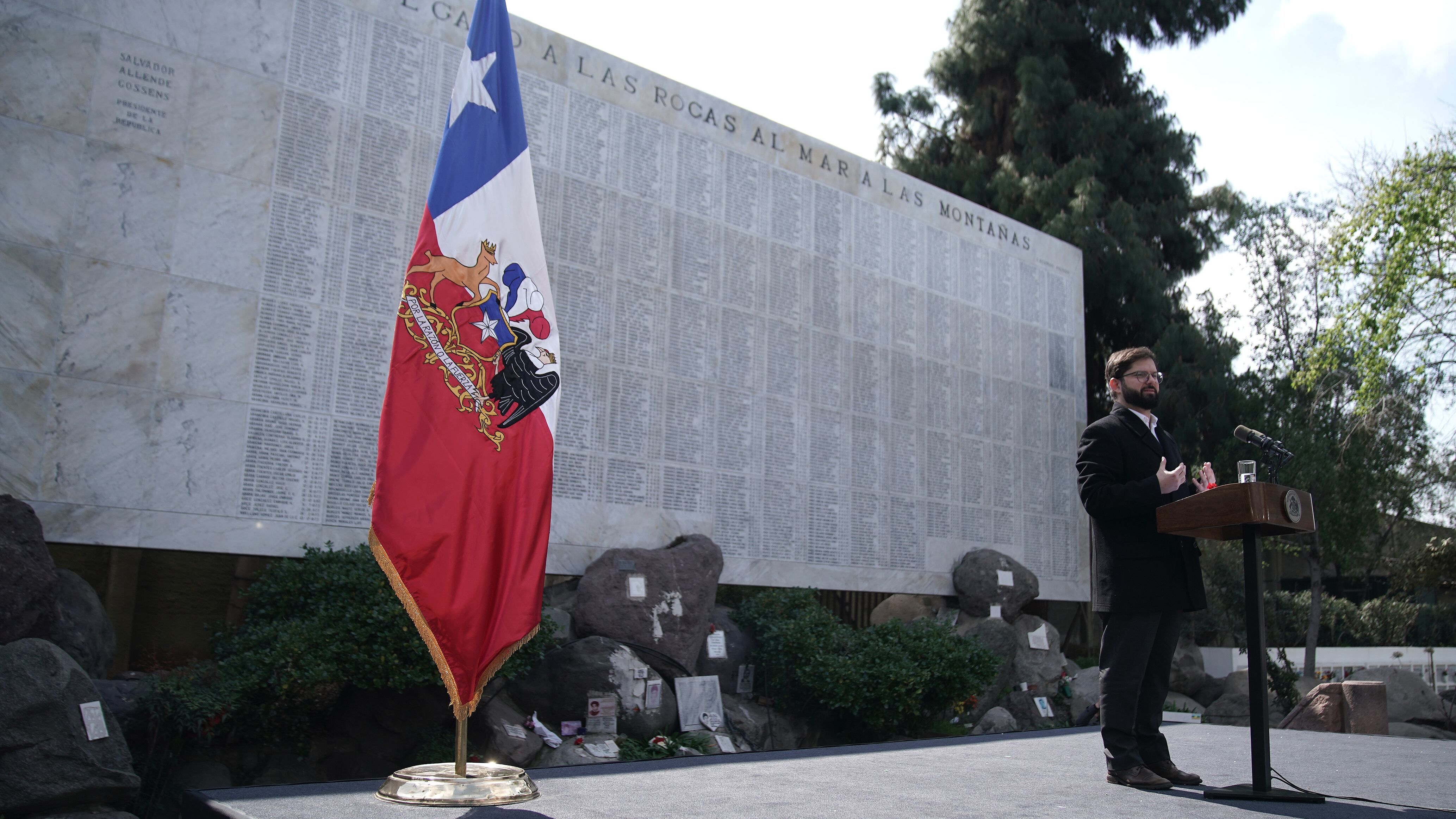 Día Internacional de las Víctimas de Desapariciones Forzadas.Presidente Gabriel Boric