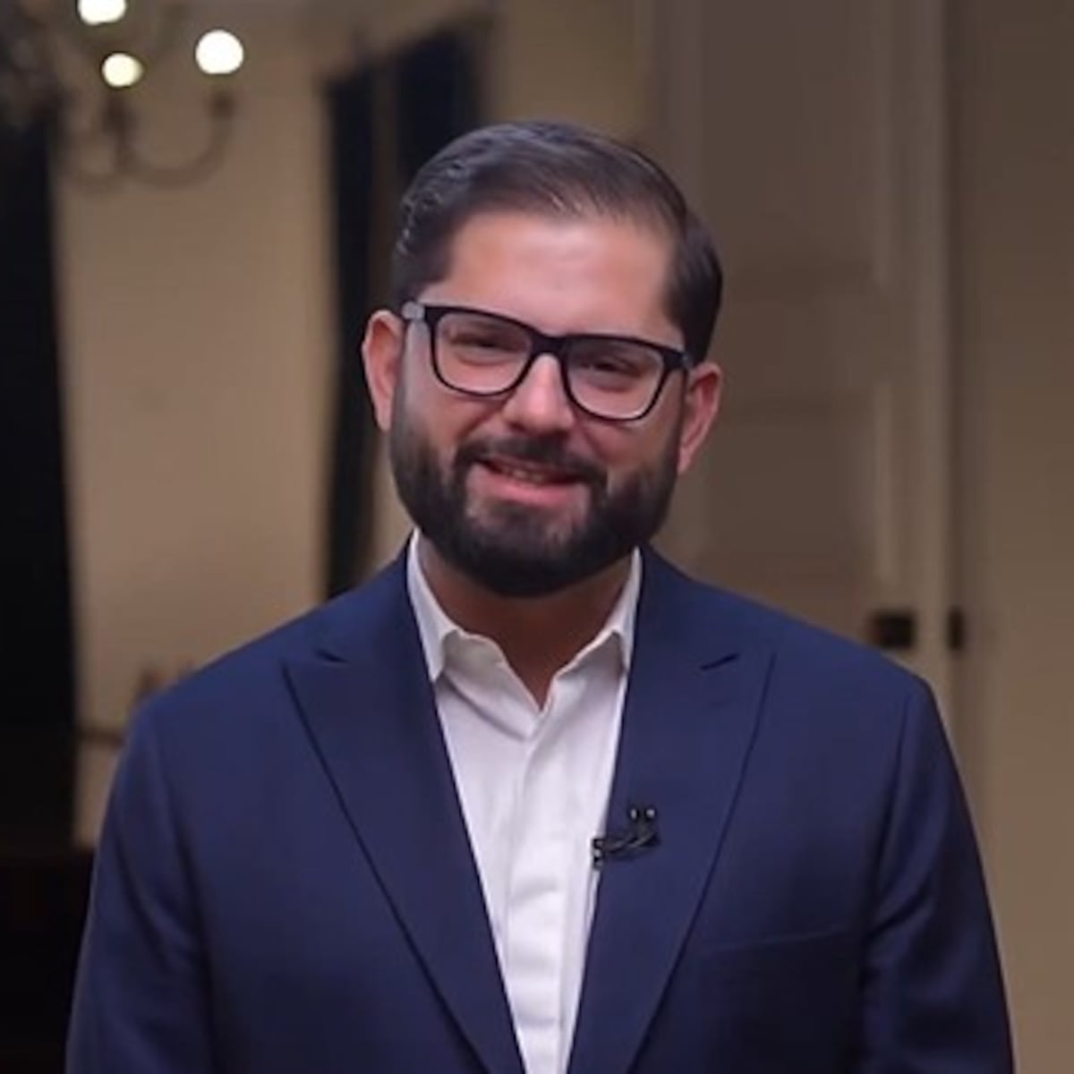 Presidente Gabriel Boric entrega mensaje de Año Nuevo 2026 Presidente Gabriel Boric entrega mensaje de Año Nuevo 2026