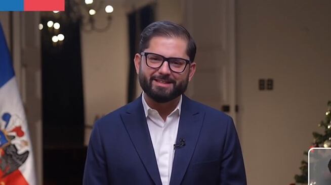 Presidente Gabriel Boric entregó su último mensaje de Año Nuevo como mandatario