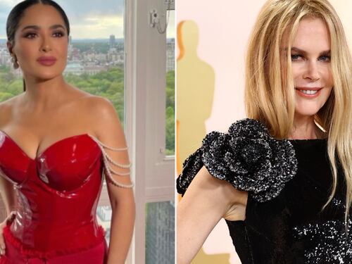 Así fue la pelea que tuvieron Salma Hayek y Nicole Kidman en la alfombra roja de la Fashion Week de París
