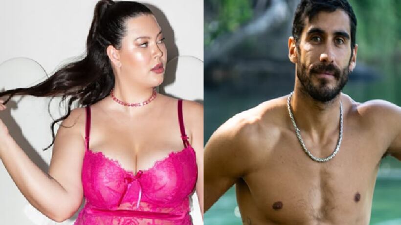 Michelle Carvalho y Pedro Astorga .