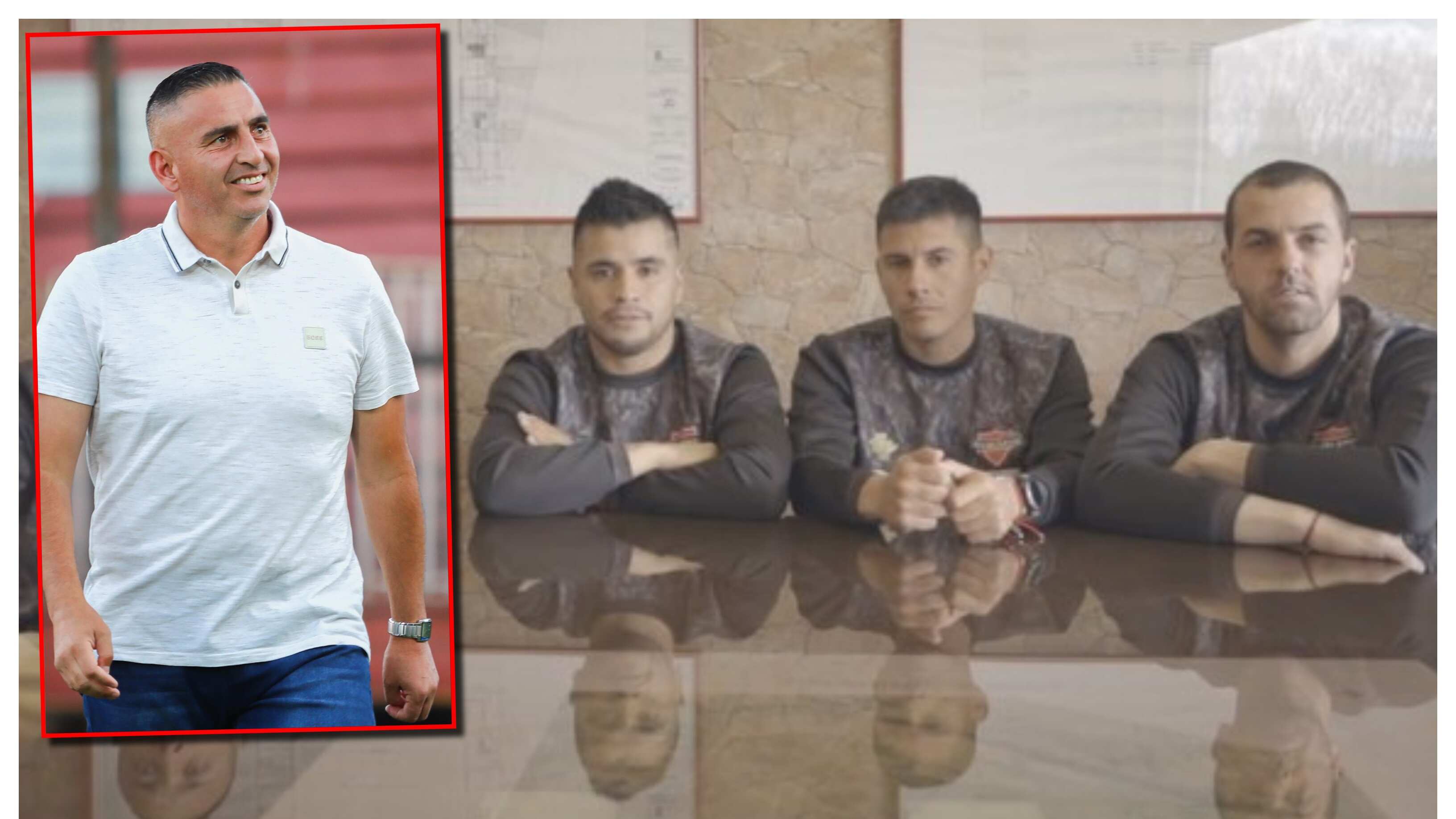 Algunos referentes del plantel chillanejo descartaron que Lorenzo Reyes haya sido el responsable en la salida de su entrenador, Jaime García.