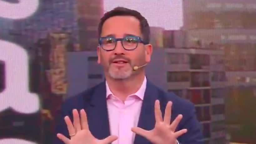 Eduardo Fuentes en "Buenos días a todos" | Captura: TVN