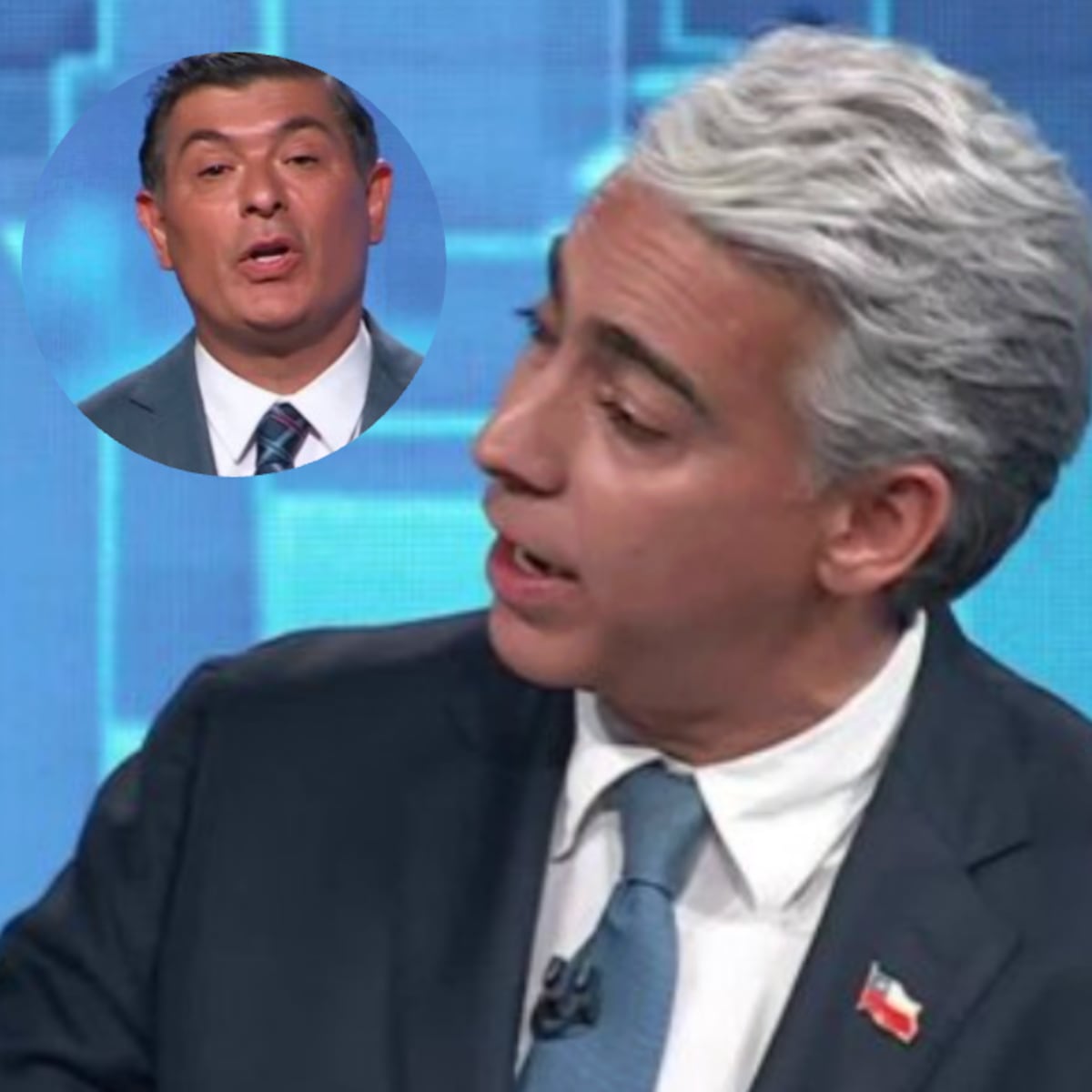 Marco Enríquez‑Ominami bautiza a Franco Parisi durante debate presidencial Marco Enríquez‑Ominami bautiza a Franco Parisi durante debate presidencial