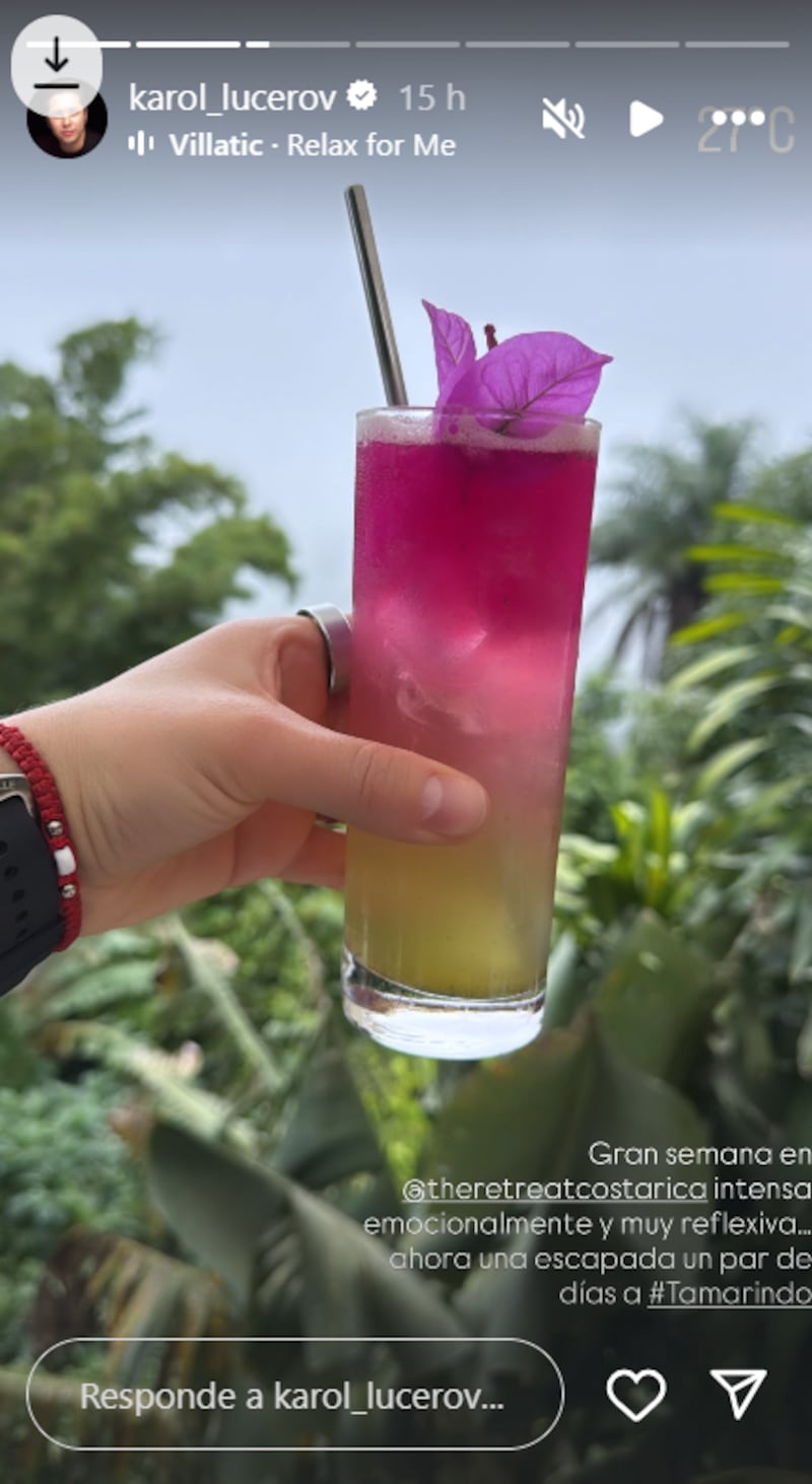 Karol Lucero comparte sus días de “sanación” en Costa Rica: realizando yoga, Reiki y detox culinario