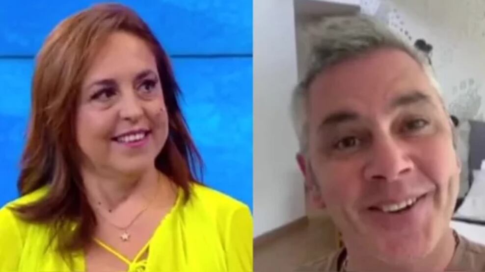 José Miguel Viñuela y la Nené