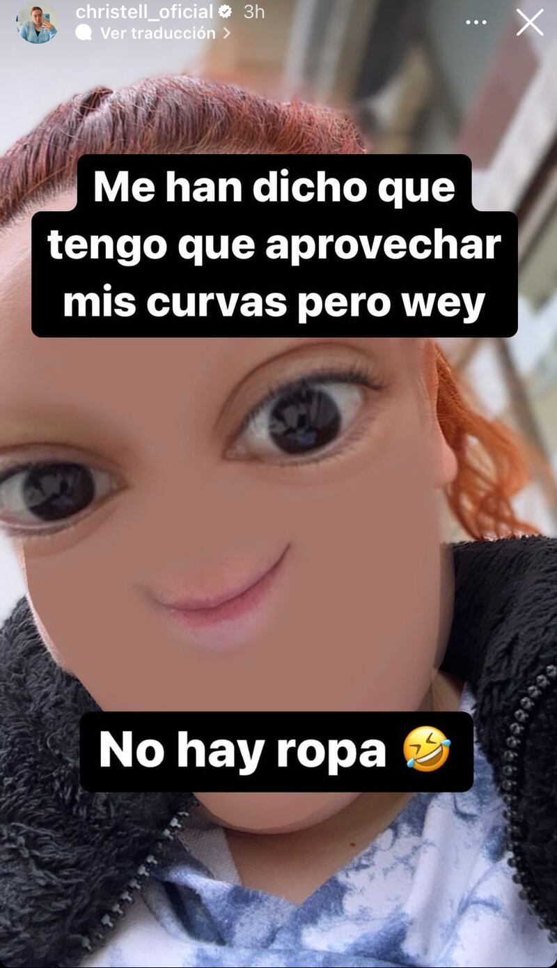 Historia de Christell Rodríguez | Instagram