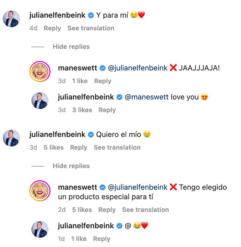 Comentarios Julián Elfenbein