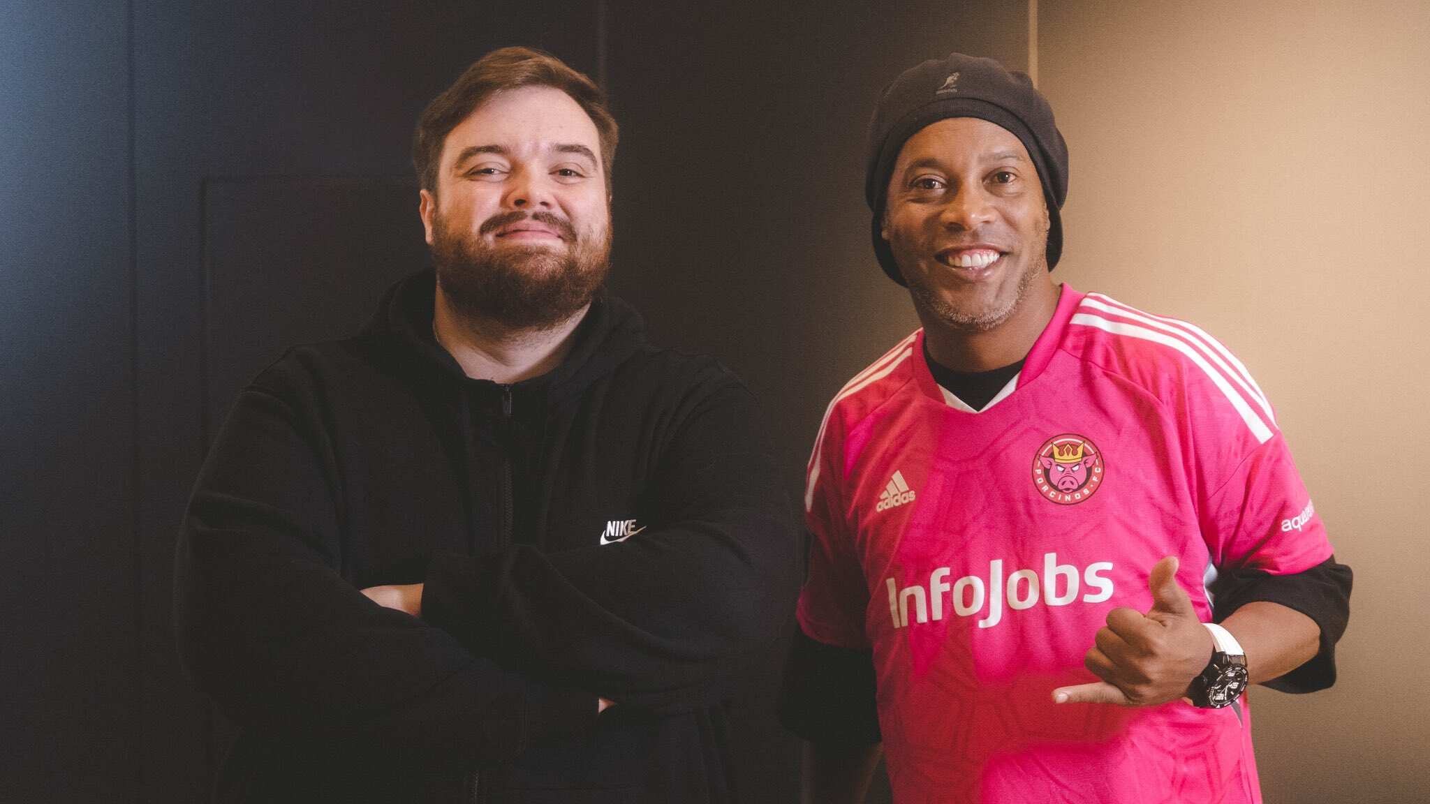 El brasileño será parte del equipo de Ibai.