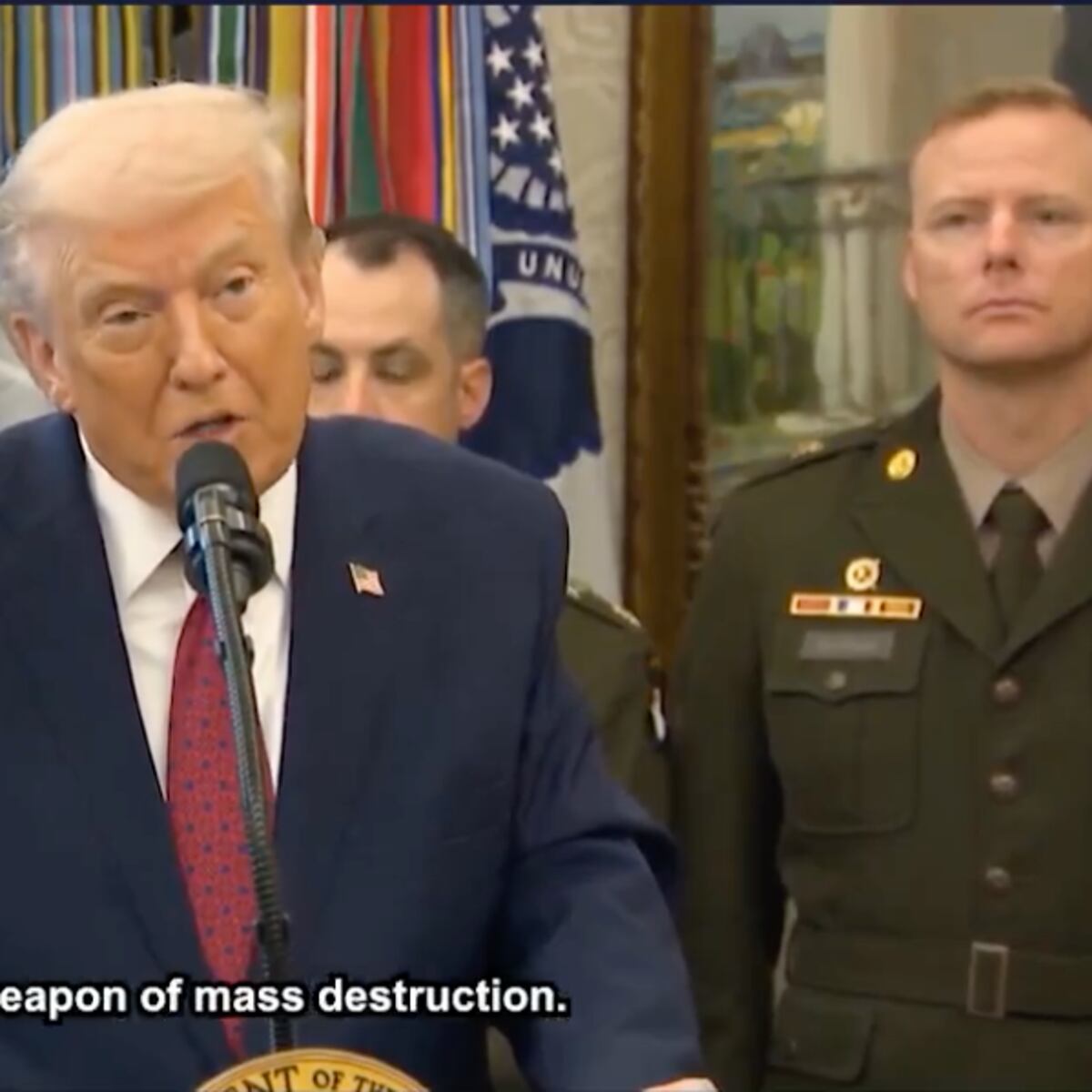 Trump declara fentanilo arma de destrucción masiva Trump declara fentanilo arma de destrucción masiva