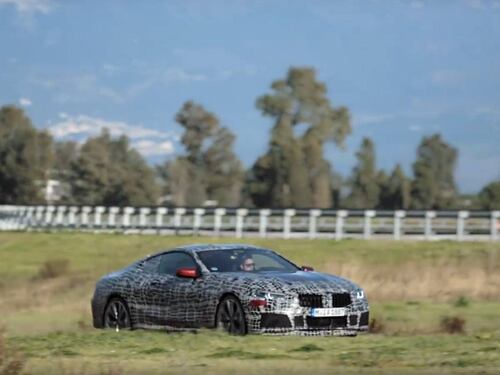 Video adelanto del nuevo Serie 8 Coupe de BMW
