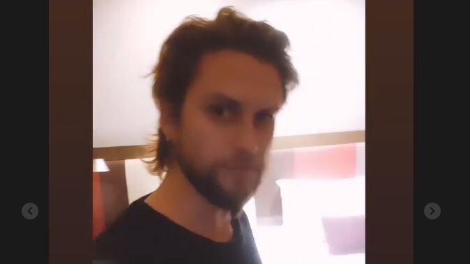 Jean Philippe Cretton se encuentra de gira musical con su amigo Mauricio Jürgensen.