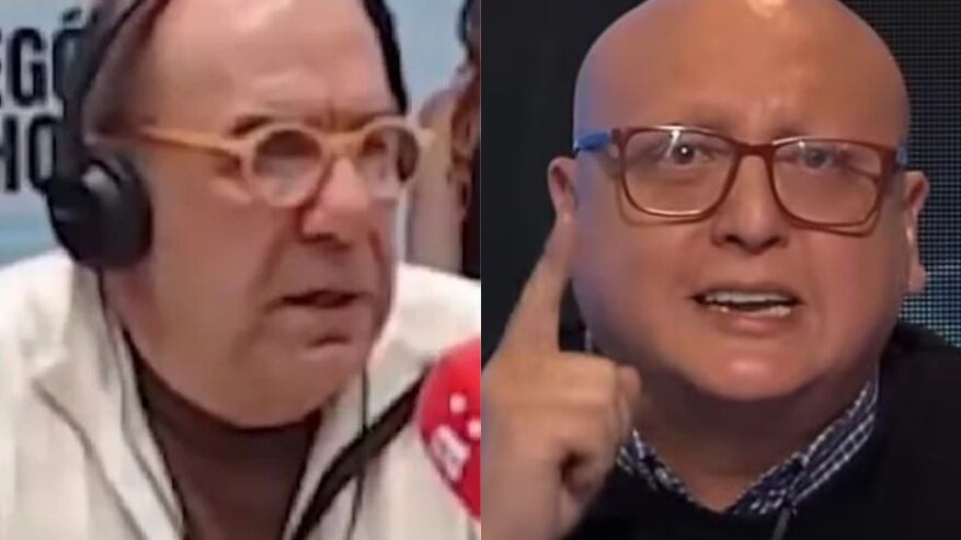 Checho Hirane y Eric Campos