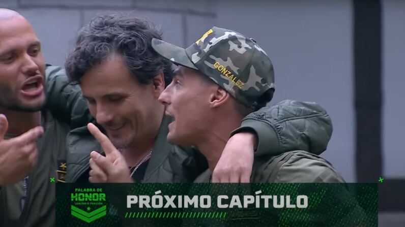 Sergio Lagos, Fabio Agostini y Facundo González | Captura: Palabra de honor de Canal 13