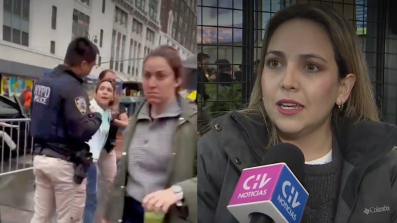 Chilena detenida en Estados Unidos | Captura: CHV Noticias