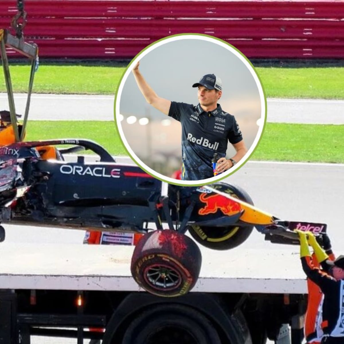 Max Verstappen sufre visión borrosa tras choque con Hamilton Max Verstappen sufre visión borrosa tras choque con Hamilton