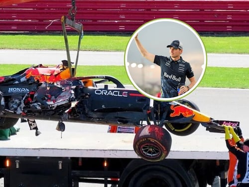 Increíble; Max Verstappen sufre de visión borrosa tras choque con Hamilton