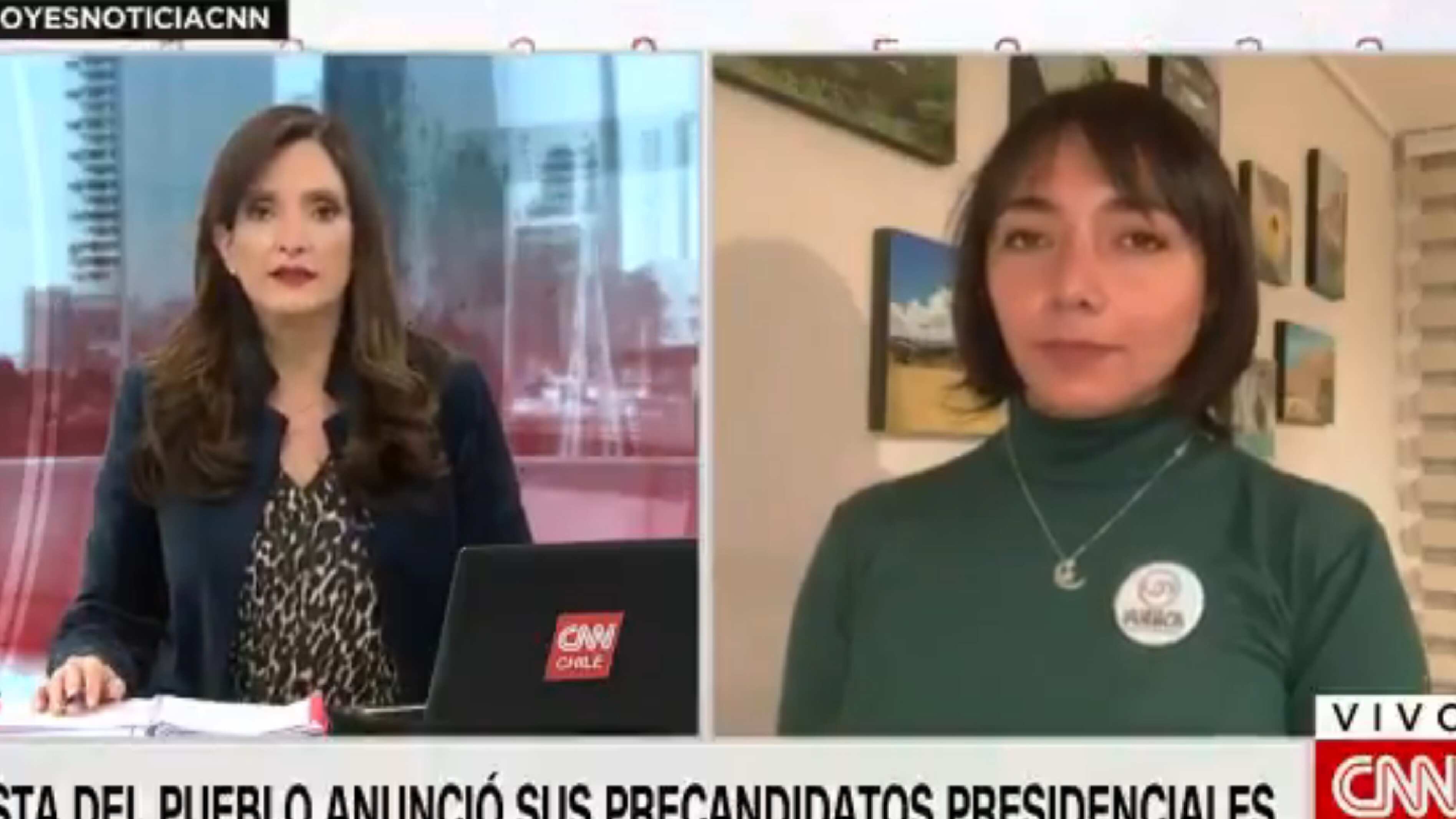 Lista del Pueblo: su coordinadora, Verónica Guzmán