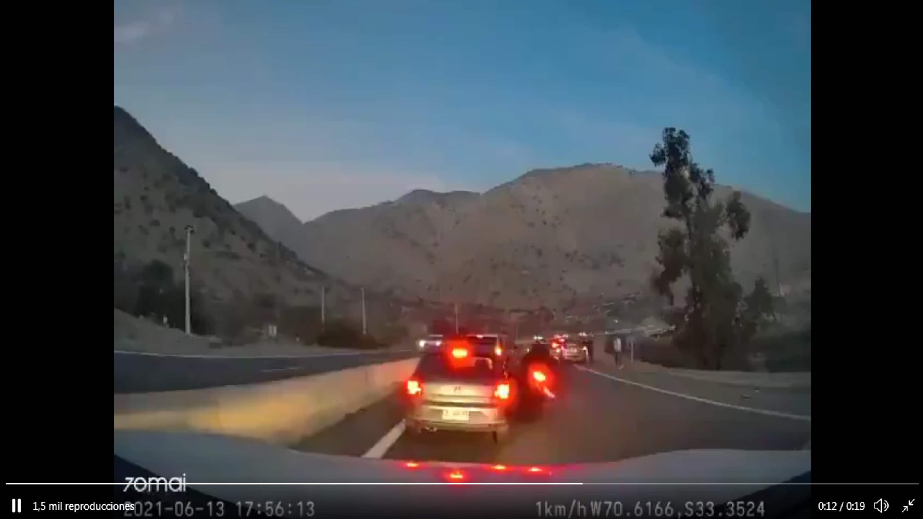 Violencia vial en Chicureo