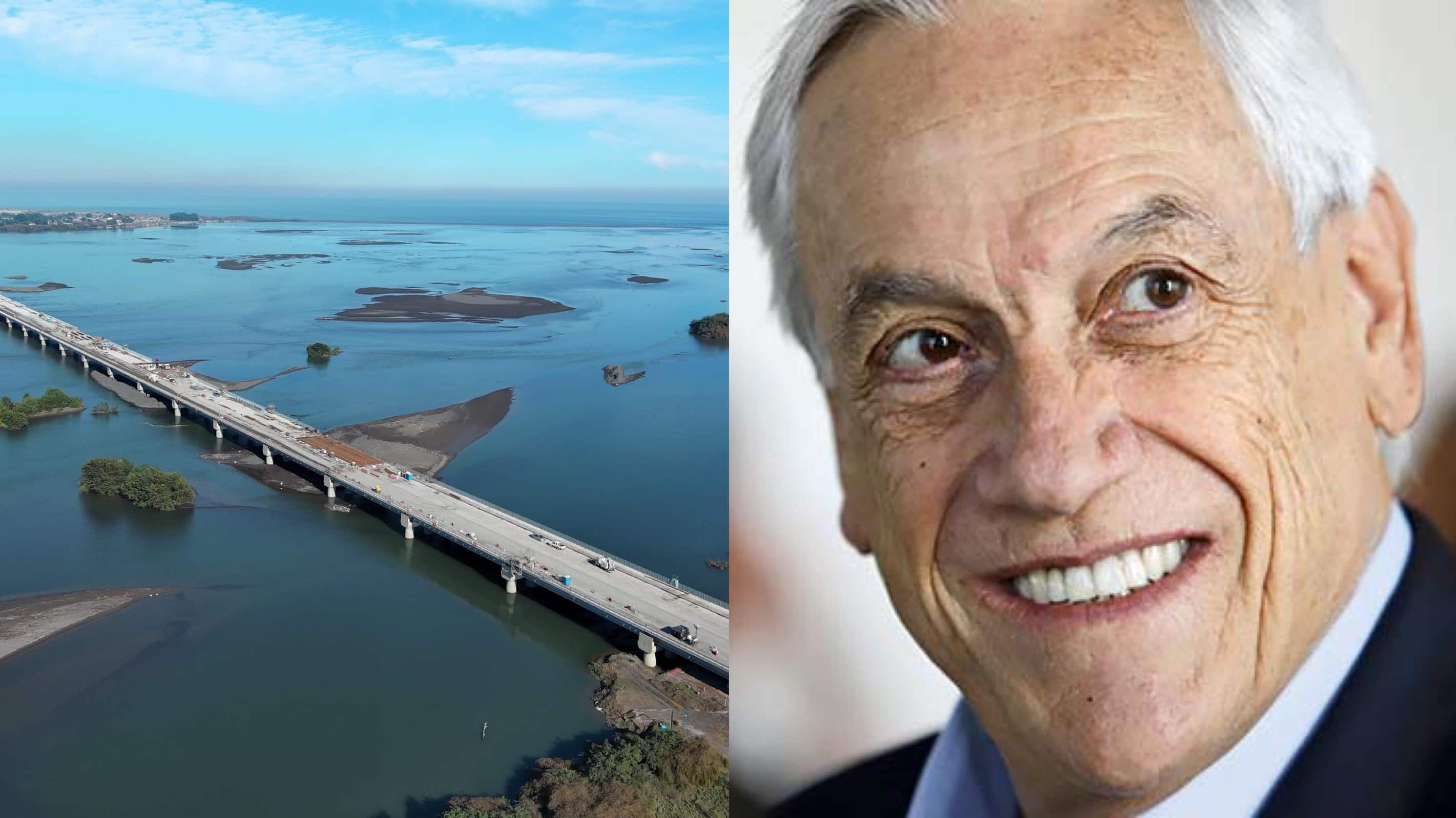 Rechazo a cambio de nombre de Puente Industrial por el del fallecido expresidente Sebastián Piñera