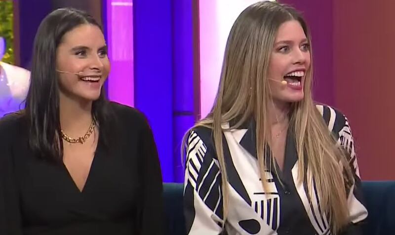 Lorna Cepeda y Natalia Ramírez en "Hay que decirlo".