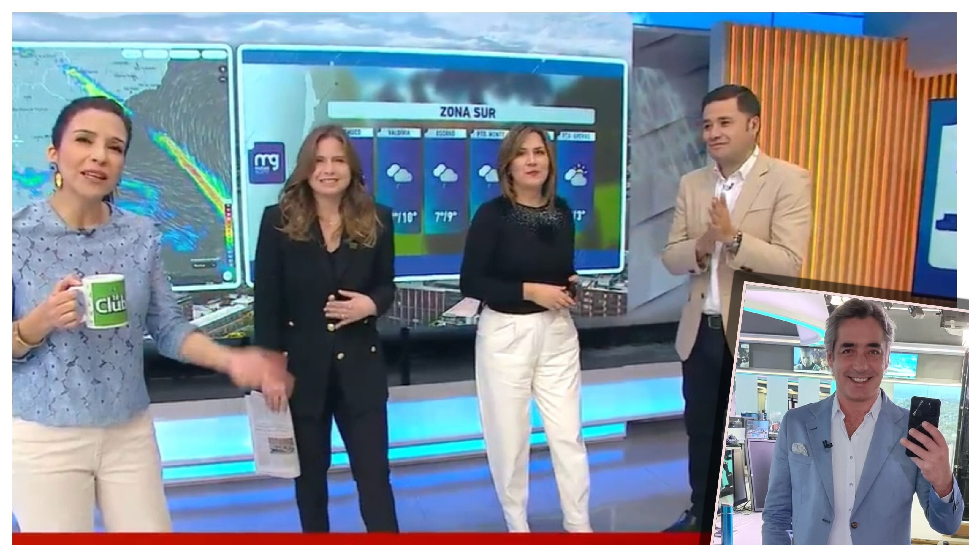 Los conductores del matinal de Mega explicaron este martes los motivos que impidieron a José Luis Repenning debutar en el matinal como reemplazo de José Antonio Neme.