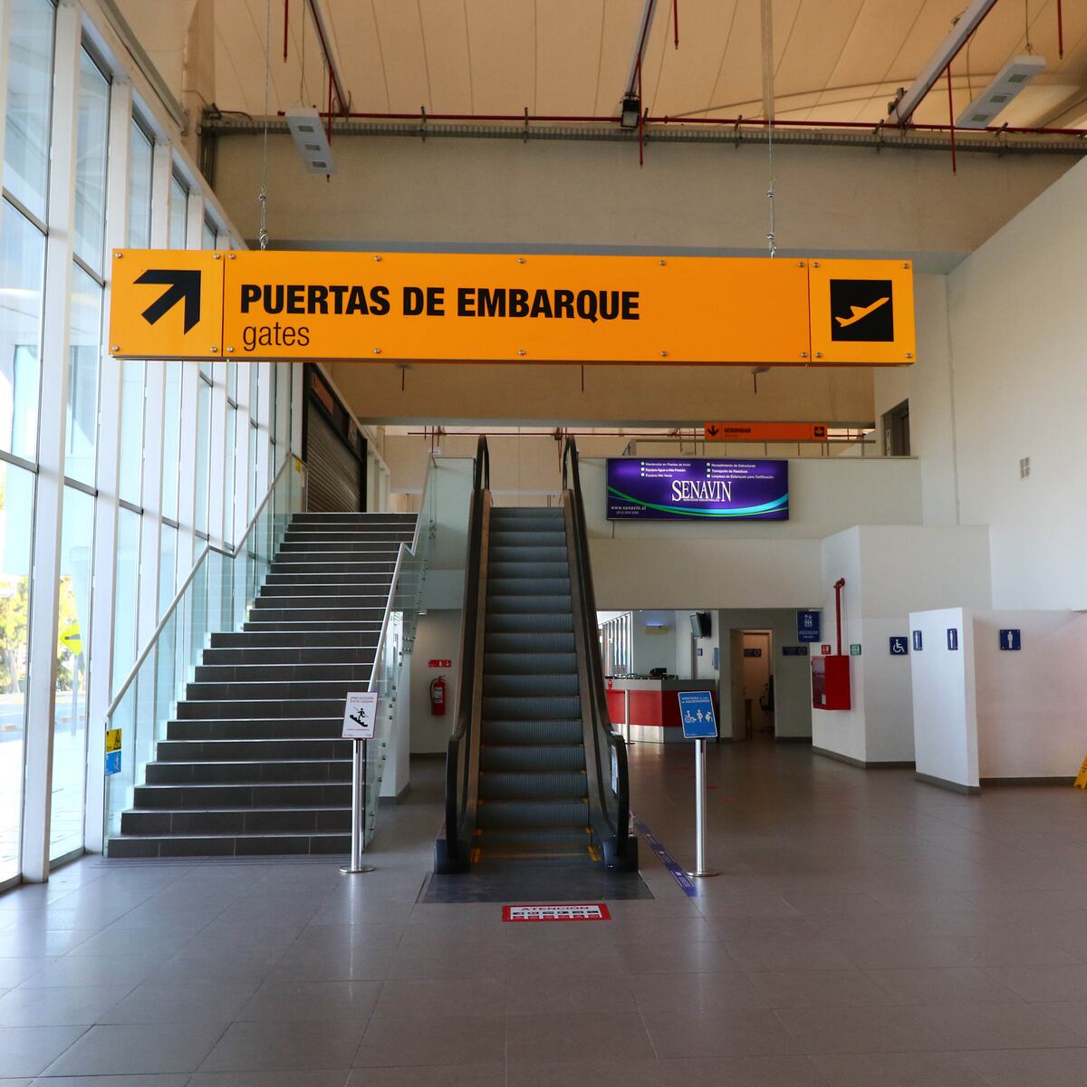 Aeropuerto de Antofagasta: Suspensión de operaciones por problema técnico Aeropuerto de Antofagasta: Suspensión de operaciones por problema técnico