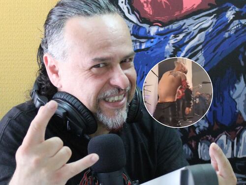 Descontrol total: Rodrigo “Pera” Cuadra se desnudó en medio de una tocata con su banda
