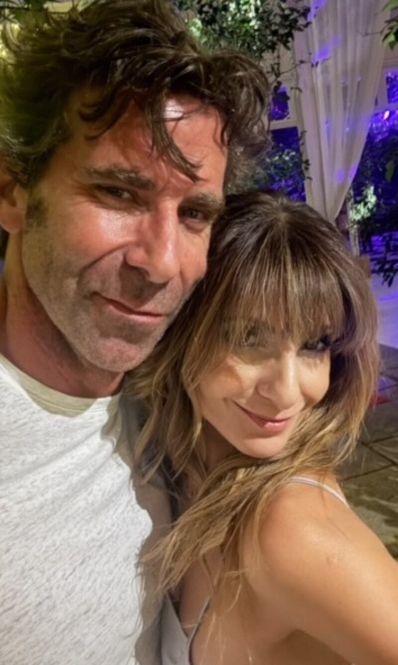 La abogada y su nueva pareja sentimental, Fernando Pesce.