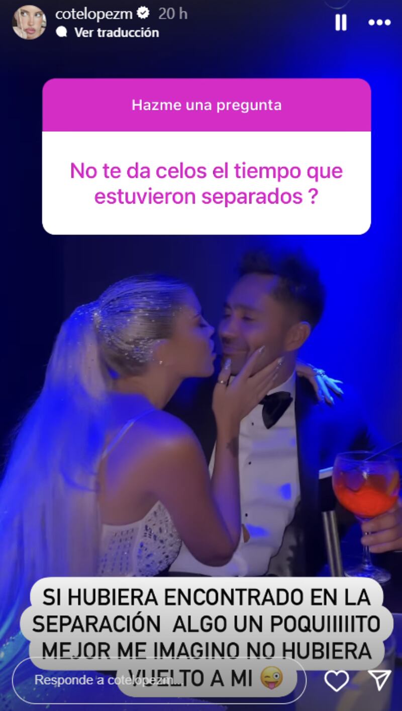 Historia de Coté López | Instagram