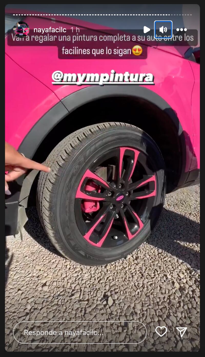Historias de Naya Fácil | Fuente: Instagram