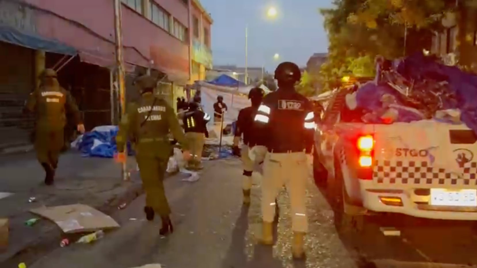 El operativo comenzó durante la mañana de este martes 3 de febrero en el barrio Meiggs