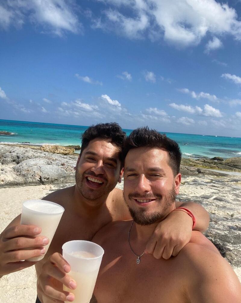 Gino Costa y Miguel Ángel Campos | Instagram