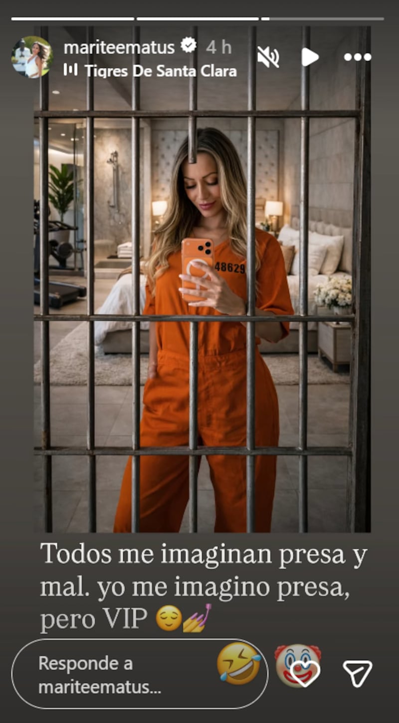 Marité Matus vía Instagram