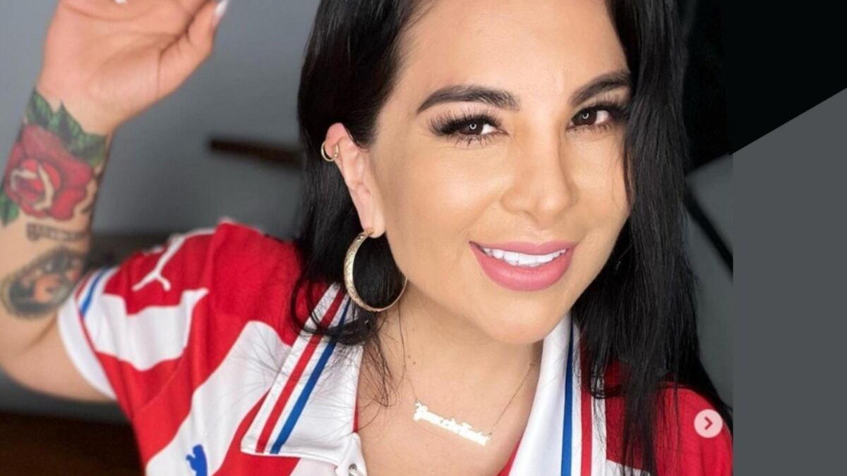 Mar Ponce de León, una de las aficionadas más famosas de las Chivas.