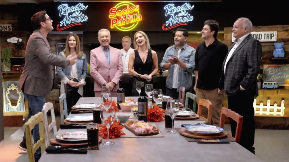 Socios de la parrilla | Gentileza: Canal 13