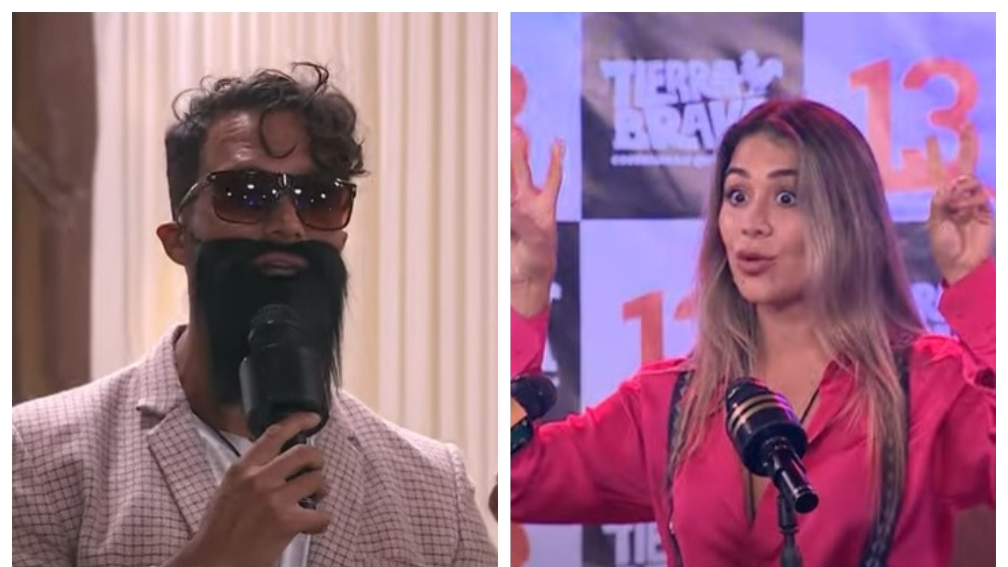 La actividad de entrevistas ficticias tuvo anoche su punto más conflictivo cuando se enfrentaron el español y la venezolana.