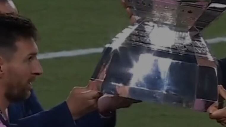 El gesto de capitán que tuvo Lionel Messi