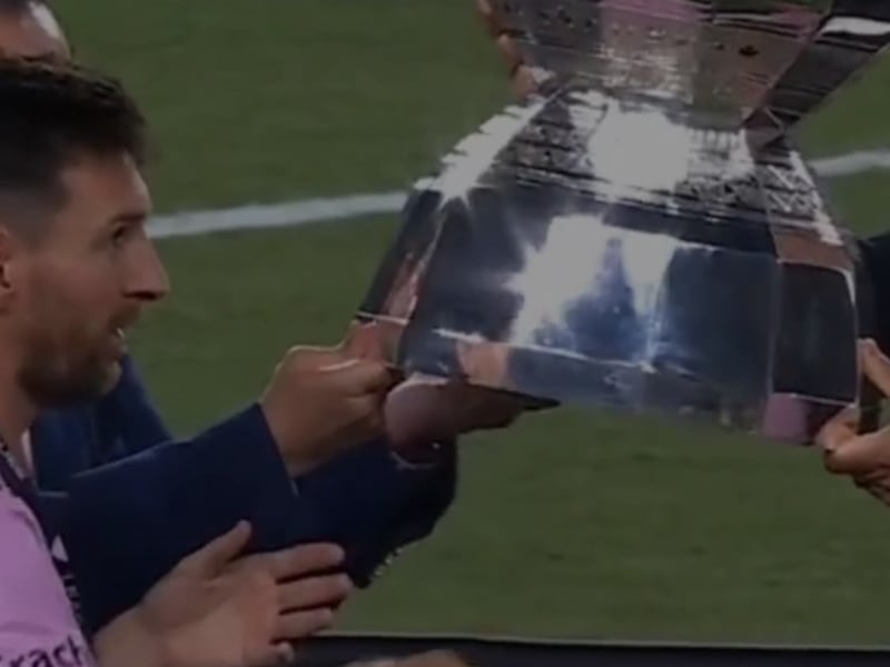 El aplaudido gesto que Lionel Messi tuvo con uno de sus compañeros tras ganar la Leagues Cup