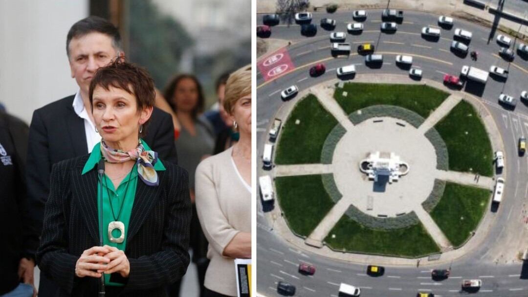 Carolina Tohá y Plaza Italia